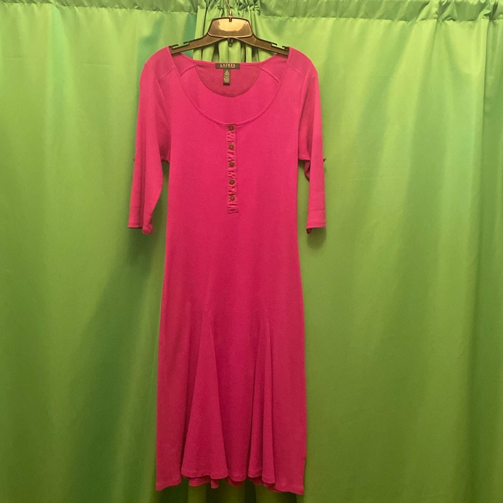 Dress Lauren Ralph Lauren, size m, purple.